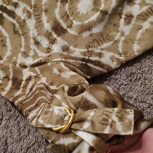MK Tan Tie dye blouse - Picture 7 of 10